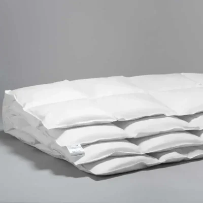 Mühldorfer Premium Hypoallergenic Duvet - German Silicon Fiber Quilt with 100% Cotton Öko-Tex Cover and Hygroscopic Moisture Management