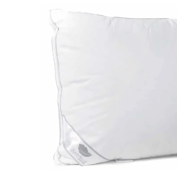 Manterol Supreme Pillow - 90% European Goose Down with 100% Cotton Twill Downproof Fabric