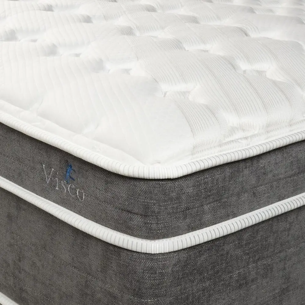 Eclipse Glacier McKinley Visco Memory Foam Mattress Corner